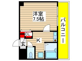 ルームⅠフジハイツの物件間取画像